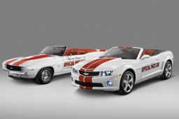 2011 & 1969 Chevrolet Camaro Pace Car Poster 24x36 - thumbnail 1