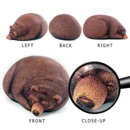 Sleeping Grizzly Bear Beanbag - Phone Number Must Be Included For Purchase - thumbnail 2