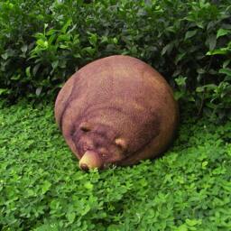 Sleeping Grizzly Bear Beanbag - Phone Number Must Be Included For Purchase