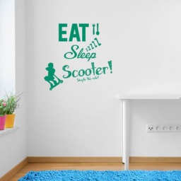 stunt Scooter Wall Decal A102 - thumbnail 3