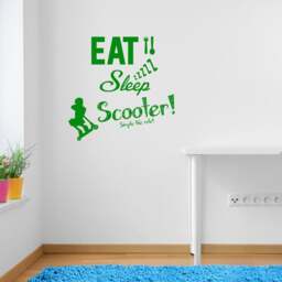 stunt Scooter Wall Decal A102 - thumbnail 2