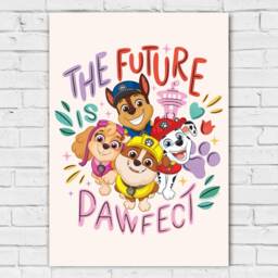 Paw Patrol Print - The Future Is Pawfect Poster Wall Art - thumbnail 2