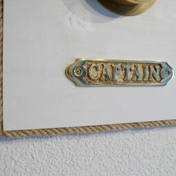 Ship's Clock in The Porthole Of Captain - thumbnail 3
