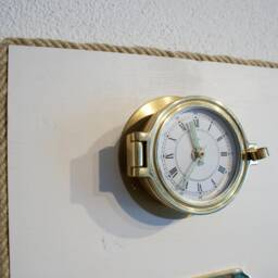 Ship's Clock in The Porthole Of Captain - thumbnail 4