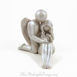 Memorial Clay Sculpture Loss Of Loved One, Bereavement Gift - thumbnail 1