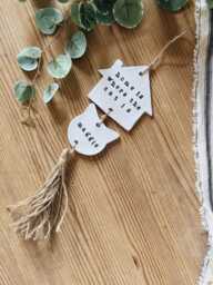 Personalised Pet Wall Hanging, New Cat Hanger, Housewarming Gift, Sign, Plaque, Lover Gift - thumbnail 1