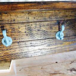 Custom Coat Rack With Shelf - thumbnail 3