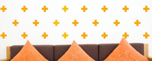 Swiss Cross Set Wall Decal - image 1