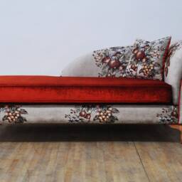 Gobelin Chaise Lounge - Burnt Orange - thumbnail 2