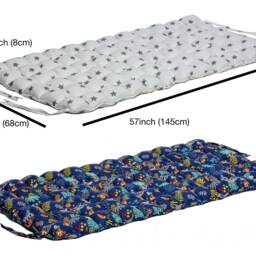 4 Pieces Montessori Climbing Set - Arch Climbing/Sliding Ramp Xl Cushion - thumbnail 4