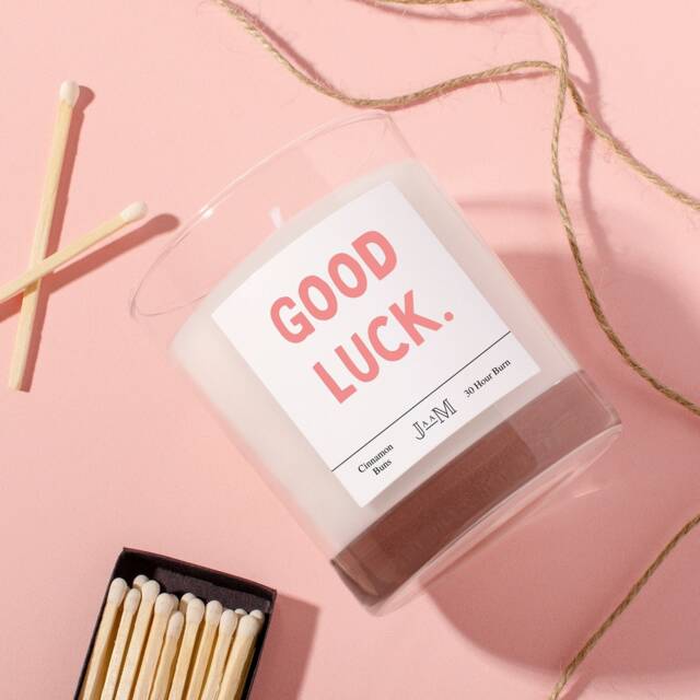 Good Luck Candle Gift Set. Best Of Gift. Wishing You Good Candles - image 1