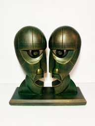 Division Bell/Pink Floyd Sculpture Heads Bronze Edition