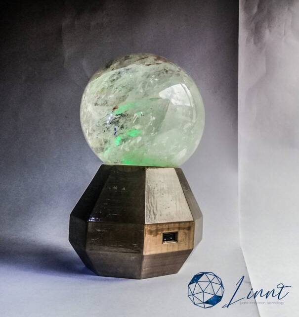 Chromotherapy Crystal Quartz Lamp, 4500Gr Dial - image 1