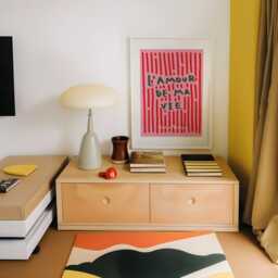 L'amour De Ma Vie Print, French Poster, Loving Wall Art, Bedroom Aesthetic Apartment Living Room Unframed - thumbnail 3