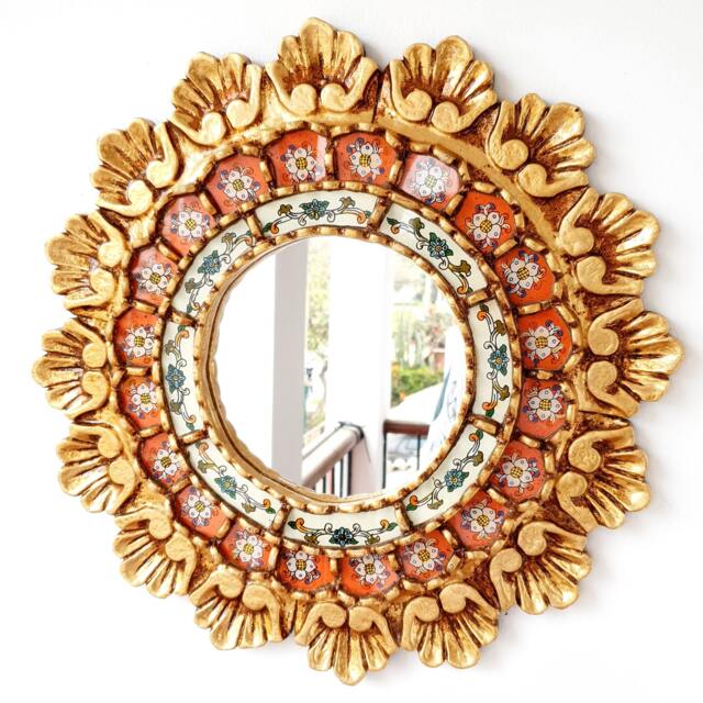 "Peruvian Mirrors ""Orange Shell 40cm" - image 1