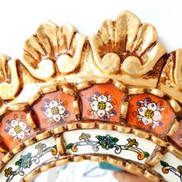 "Peruvian Mirrors ""Orange Shell 40cm" - thumbnail 2