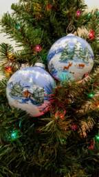 Wish I Was Home Christmas Ornament