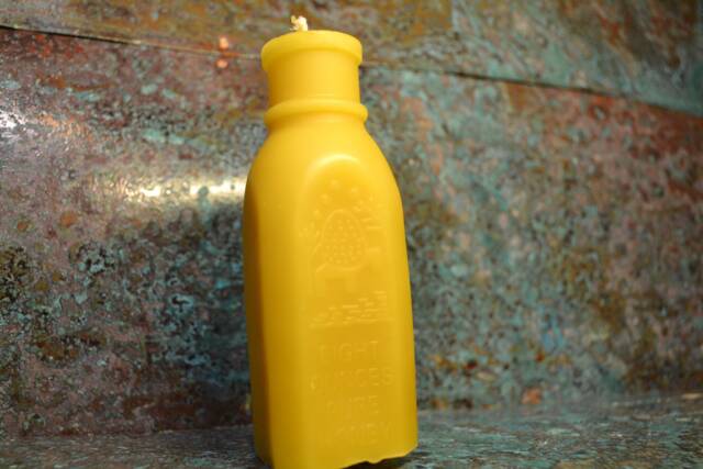 Honey Jar Beeswax Candle 5