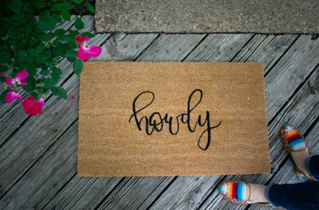 Howdy Doormat