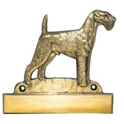 Airedale Terrier, Dog Plaque, Can Be Engraved, Limited Edition, Artdog - thumbnail 3