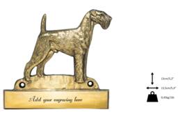 Airedale Terrier, Dog Plaque, Can Be Engraved, Limited Edition, Artdog - thumbnail 1