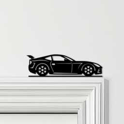 Door Topper Racing Car Various Colours Top Of Decorative Sign - Sign, Novelty Wall Decor, Frame Art, Art - thumbnail 1