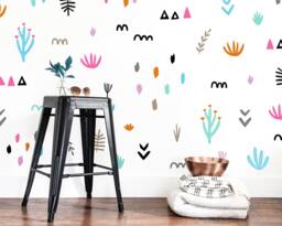Abstract Pattern Wall Decals - Decor, Modern Art, Decal Set, Unique Home Gift For