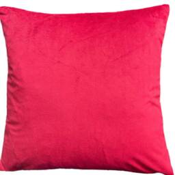 Red Poppy Woven Cushion Cover Botanical Floral Throw Pillow - thumbnail 4