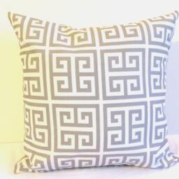 Gray Pillow Covers - & White Throw Pillows Decorative Euro Sham Couch Accent - thumbnail 3