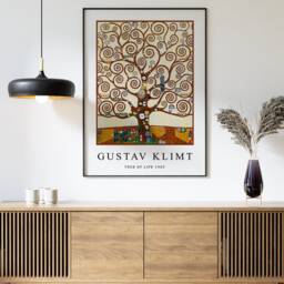 Gustav Klimt Poster, Gallery Quality Print, Tree Of Life, Art Nouveau, Modern Art, Wall Decor, Floral Art, Gift Ideas, A1/A2/A3/A4 - thumbnail 3