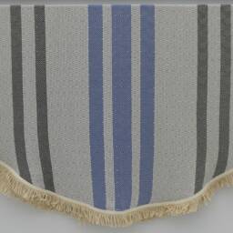 "Round Cotton Towel, Seat Cover, 60""x60" - thumbnail 2
