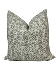 Soane Great Britain Yasmin Hayat Rumi Eau De Nil Cushion Cover Pillow Double Sided - thumbnail 1