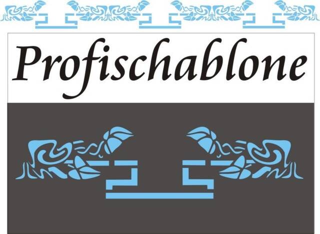 Art Nouveau Stencil, Painting Stencils, Frieze, Border, Wall Decor, Decorative Room Decoration