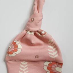 Organic Swaddle & Newborn Hat Or Headband Set. Leggings. Girl Take Home Baby Shower Gift. Photo Prop - thumbnail 3