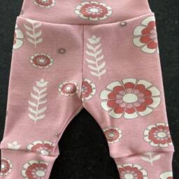 Organic Swaddle & Newborn Hat Or Headband Set. Leggings. Girl Take Home Baby Shower Gift. Photo Prop - thumbnail 4