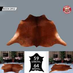 Bold Brown & White Cowhide Rug - Large Hair-On Leather For Modern Elegant Spaces - 59 X 64 Inches - thumbnail 2