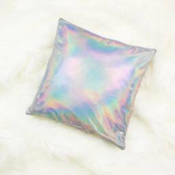 Holographic Pillow Covers Iridescent Home Decor Shiny Throw Pillows Party Decorations Mermaid Unicorn Cushions - thumbnail 1
