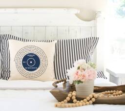 Wedding Song Lyrics Record Cushion Cover With Names, Date Personalised Family Home Decor - thumbnail 1