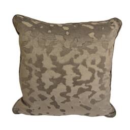Harlequin - Luxe Silver Glamorous Animal Print Velvet Cushion Cover Throw Pillow Handmade Designer Home Decor - thumbnail 2
