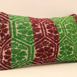 12x20 Turkish Kilim Lumbar Pillow Boho Pillow Bohemian Cushion Navajo Rugturkish Cover Armchair Case 4Oef-83 - thumbnail 2