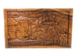 "Hawaiian Storyboard Kamehameha, Tikis, He'e & Warriors 40"" X 24"" 3" - thumbnail 1