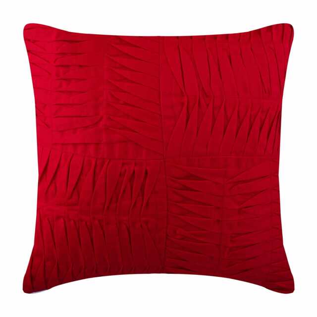 "Luxury Red Pillow Case Cover 24""x24""/26""x26" - image 1