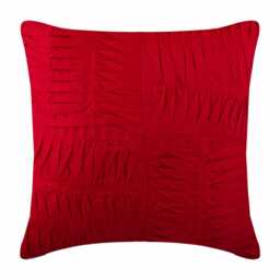 "Luxury Red Pillow Case Cover 24""x24""/26""x26"