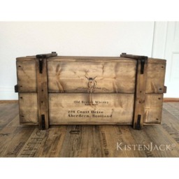 "Chest, Wooden Box, Cargo Bench, Coffee Table ""Highland" - thumbnail 1