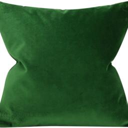 Emerald Velvet Pillow Cover, Decorative Emerald, Studio Tullia, Made To Order - thumbnail 2