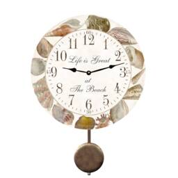 Seashell Clock - Personalized Sea Shell Clock - thumbnail 2