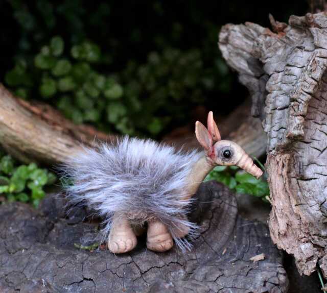 Ooak Creature Critter Pixie Pet Figurine Art Doll - image 1