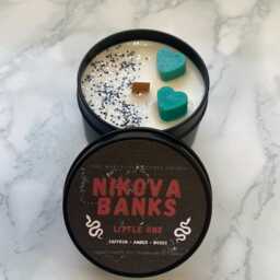 Nikova Banks Candle - Hideaway Penelope Douglas Fanart The Cowgirls Devils Night Merch Booktok Dark Romance Gift - thumbnail 3