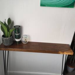 Wide Console Table With Hairpin Legs/ Breakfast Bar/ Make Up - thumbnail 2