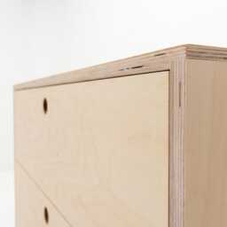 Floating Birch Plywood Bathroom Vanity - thumbnail 3